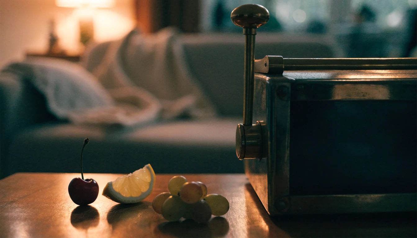 Miten hedelmäpeliä pelataan: panos ja kierros